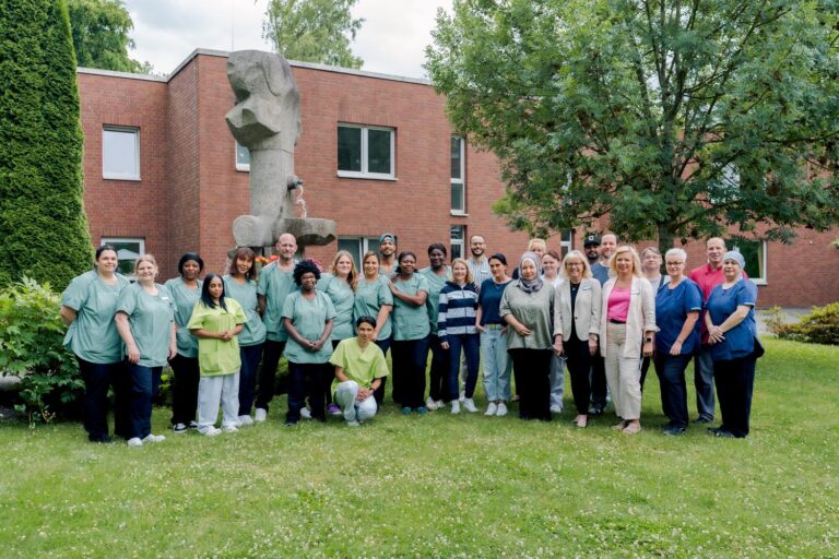 Das Herbert-Ruppe-Haus der Mathilde-Zimmer-Stiftung in Hamburg das Team